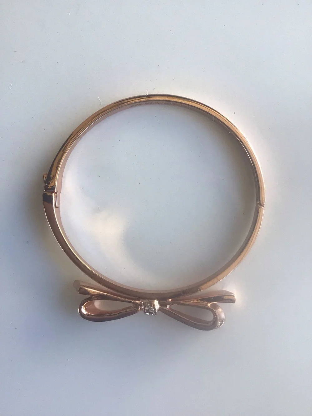 Kate Spade crystal rhinestones jewel bow bracelet